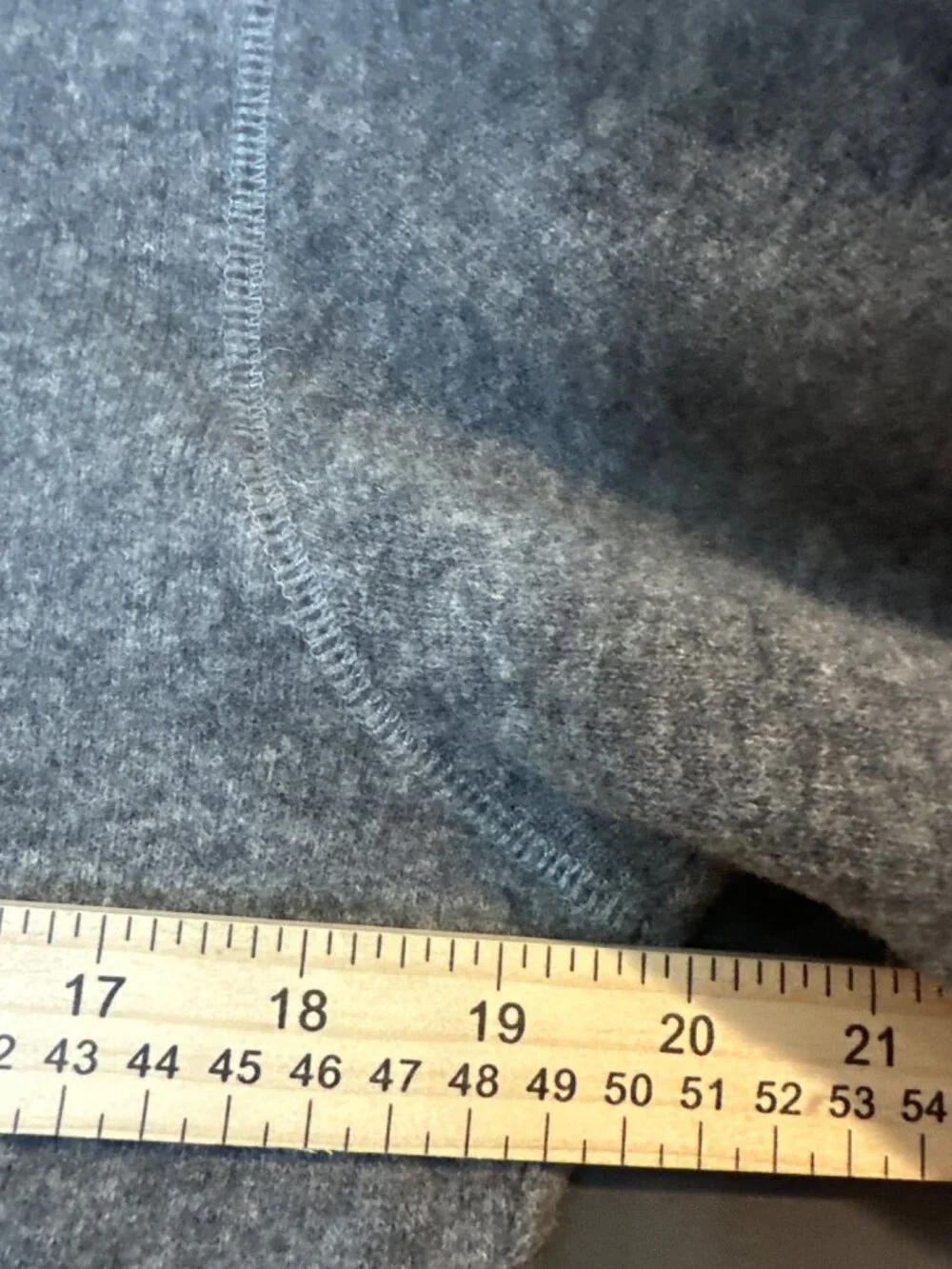 Vintage J.Crew Women M Wool Cotton Henley Sweater Made Italy Gray Academia